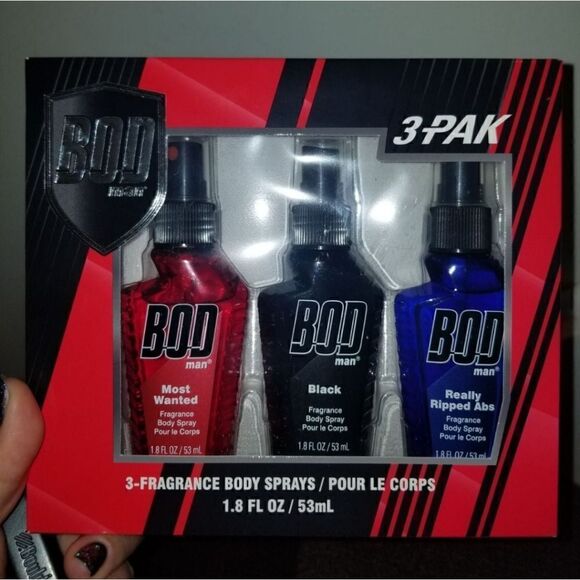 BOD man 3-fragrance body sprays 1,8 fl oz/53ml - Picture 2 of 2